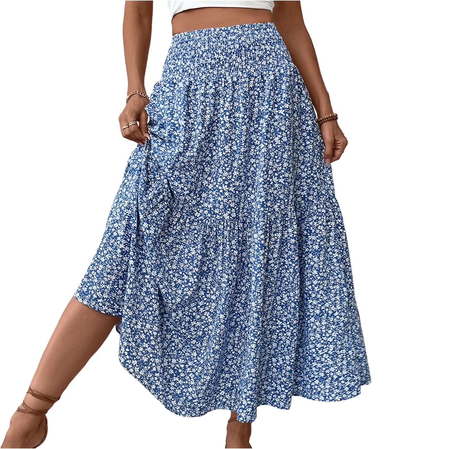 Elena Ditsy Floral Skirt