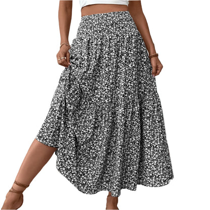 Elena Ditsy Floral Skirt